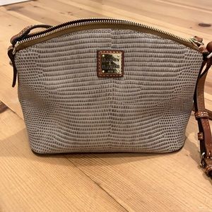 Dooney and Burke snakeskin crossbody